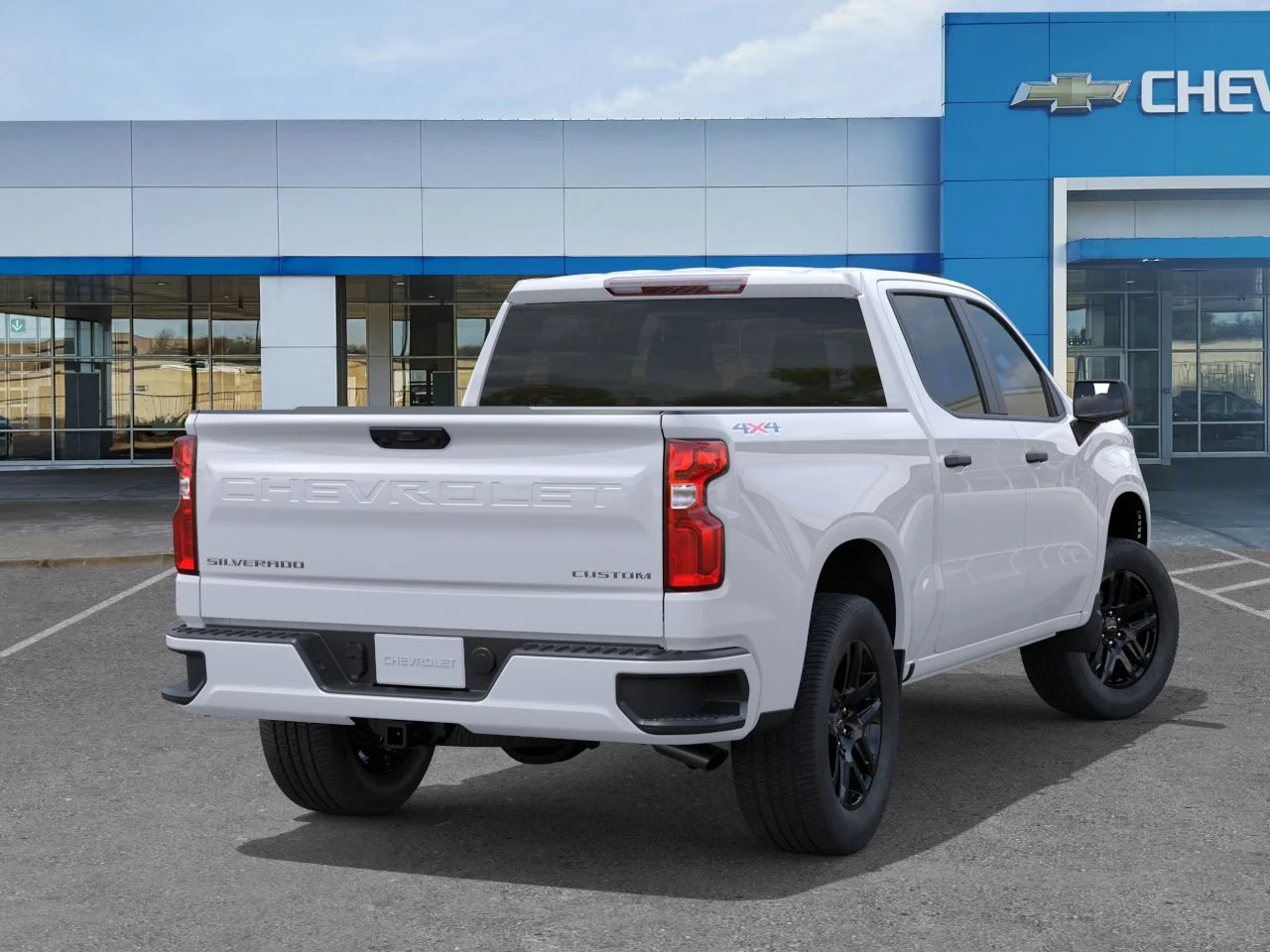 New 2026 Summit White Chevrolet Custom image 4