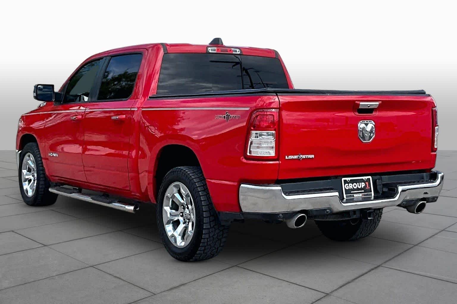 Used 2020 Flame Red Clearcoat Ram Lone Star image 10