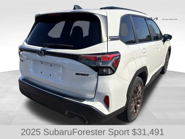 Used 2025 White Subaru Sport image 8
