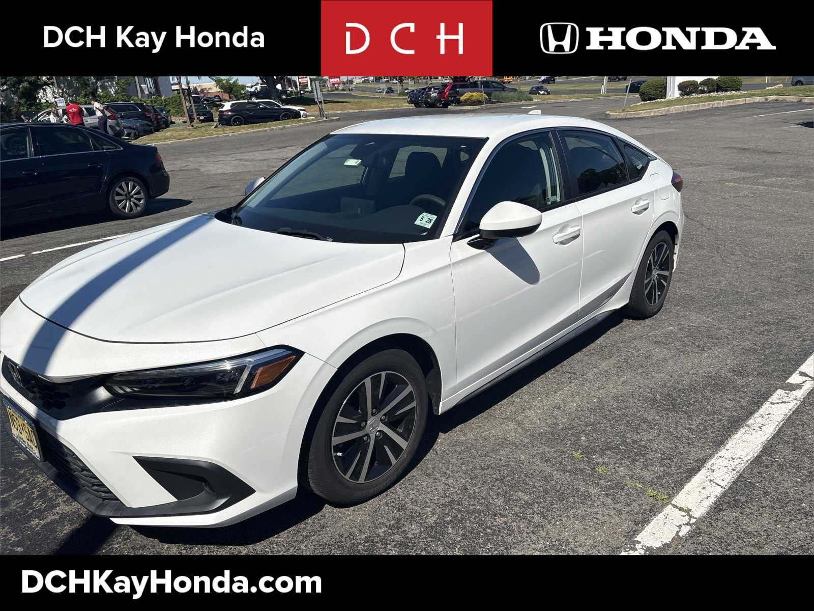 Used 2023 Platinum White Pearl Honda LX image 1