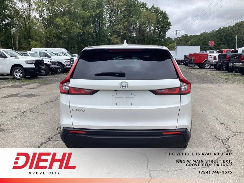 Used 2024 White Honda EX AWD image 6