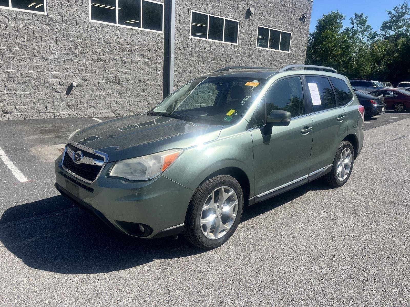 Used 2015 Jasmine Green Metallic Subaru 2.5i Touring image 3
