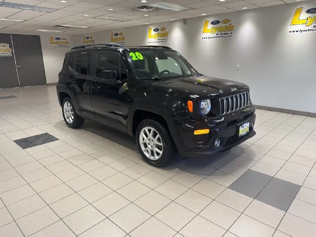 Used 2020 Black Jeep Latitude 4x4 image 1