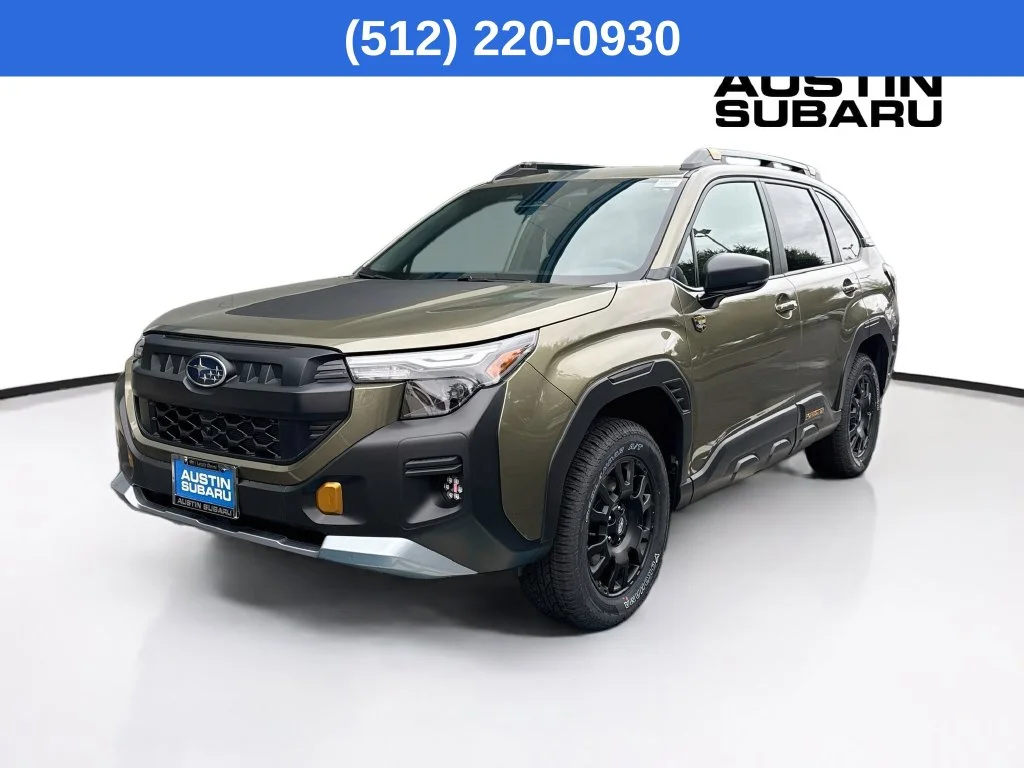 New 2026 Green Subaru Wilderness image 4