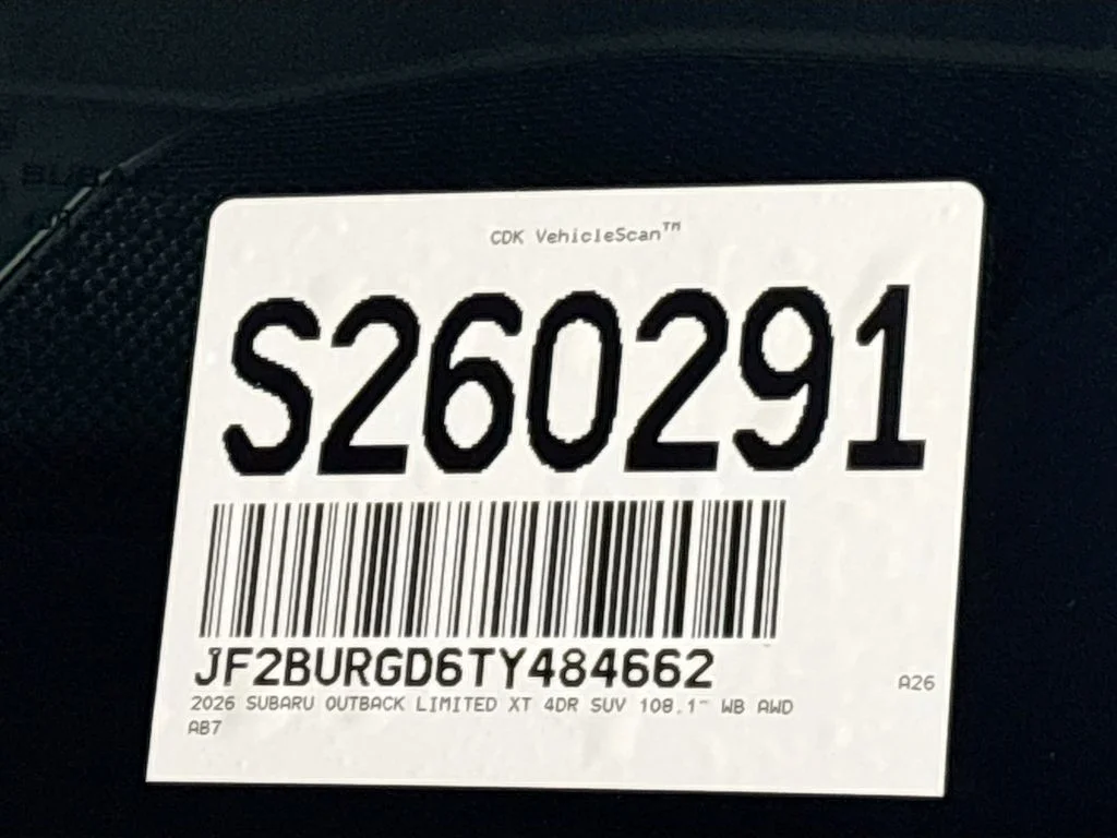 New 2026 CRYSTAL BLACK SILICA Subaru Limited XT image 26
