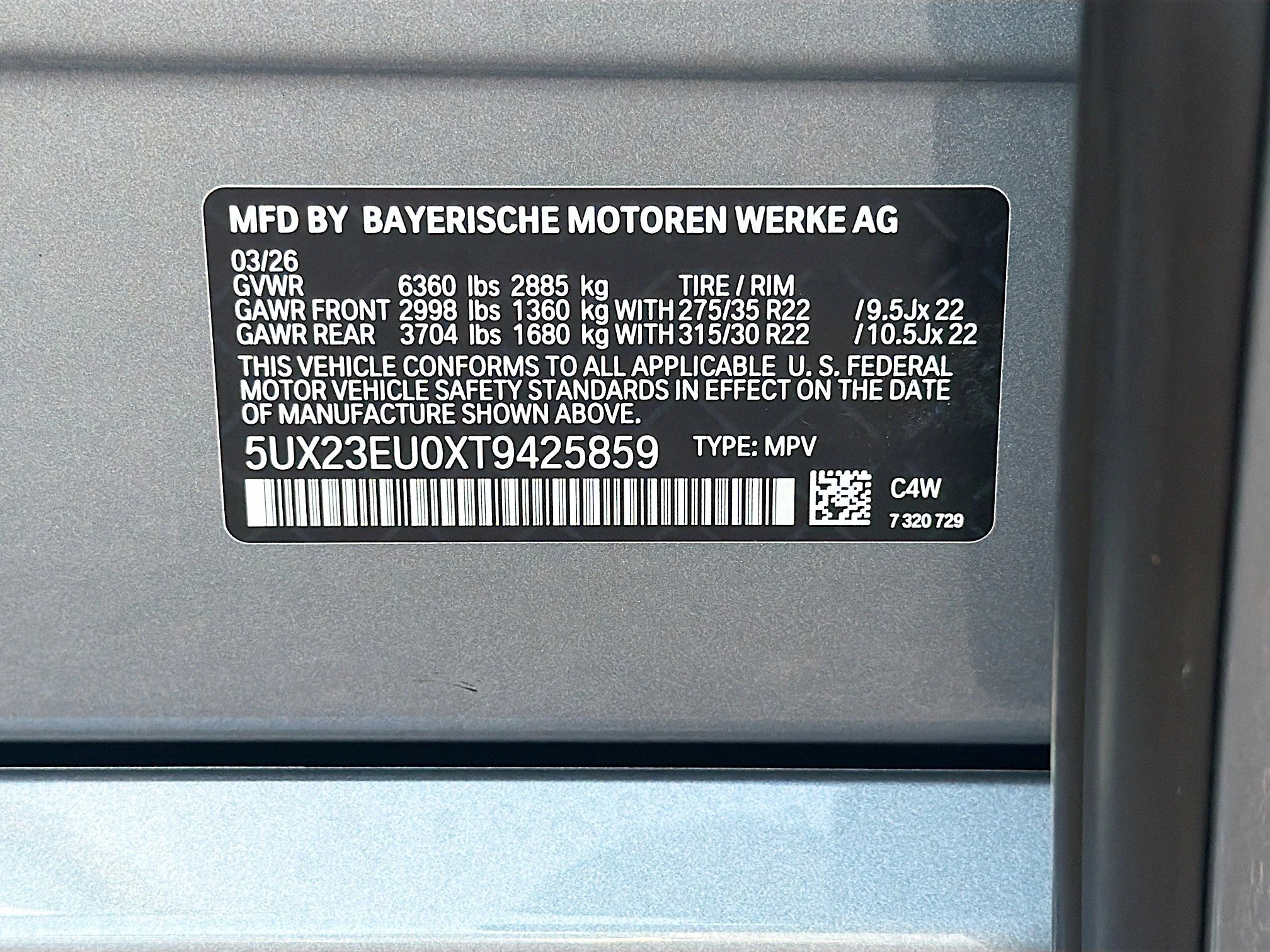New 2026 Skyscraper Grey Metallic BMW xDrive40i image 42