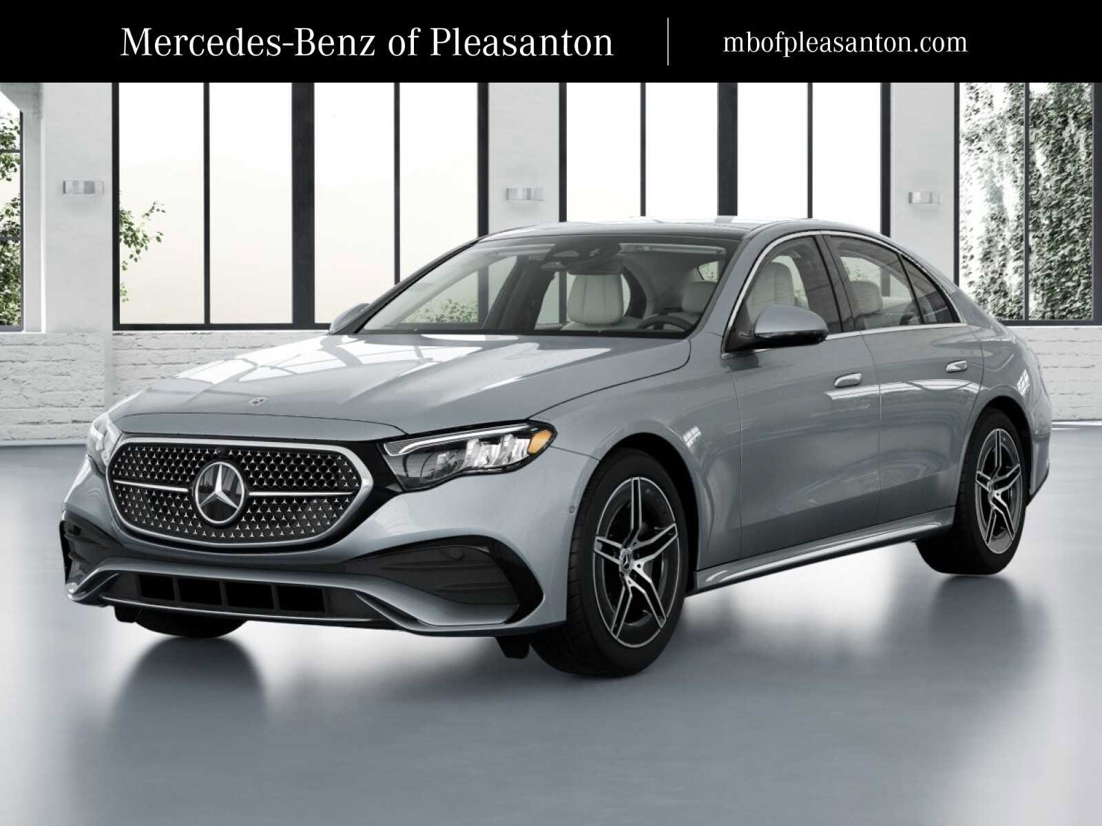 New 2027 Cirrus Silver Metallic Mercedes-Benz E 450 4D Sedan 4MATIC® image 1
