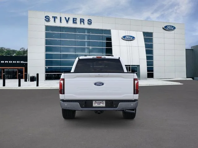 New 2026 Star White Metallic Tri-Coat Ford Lariat® image 6