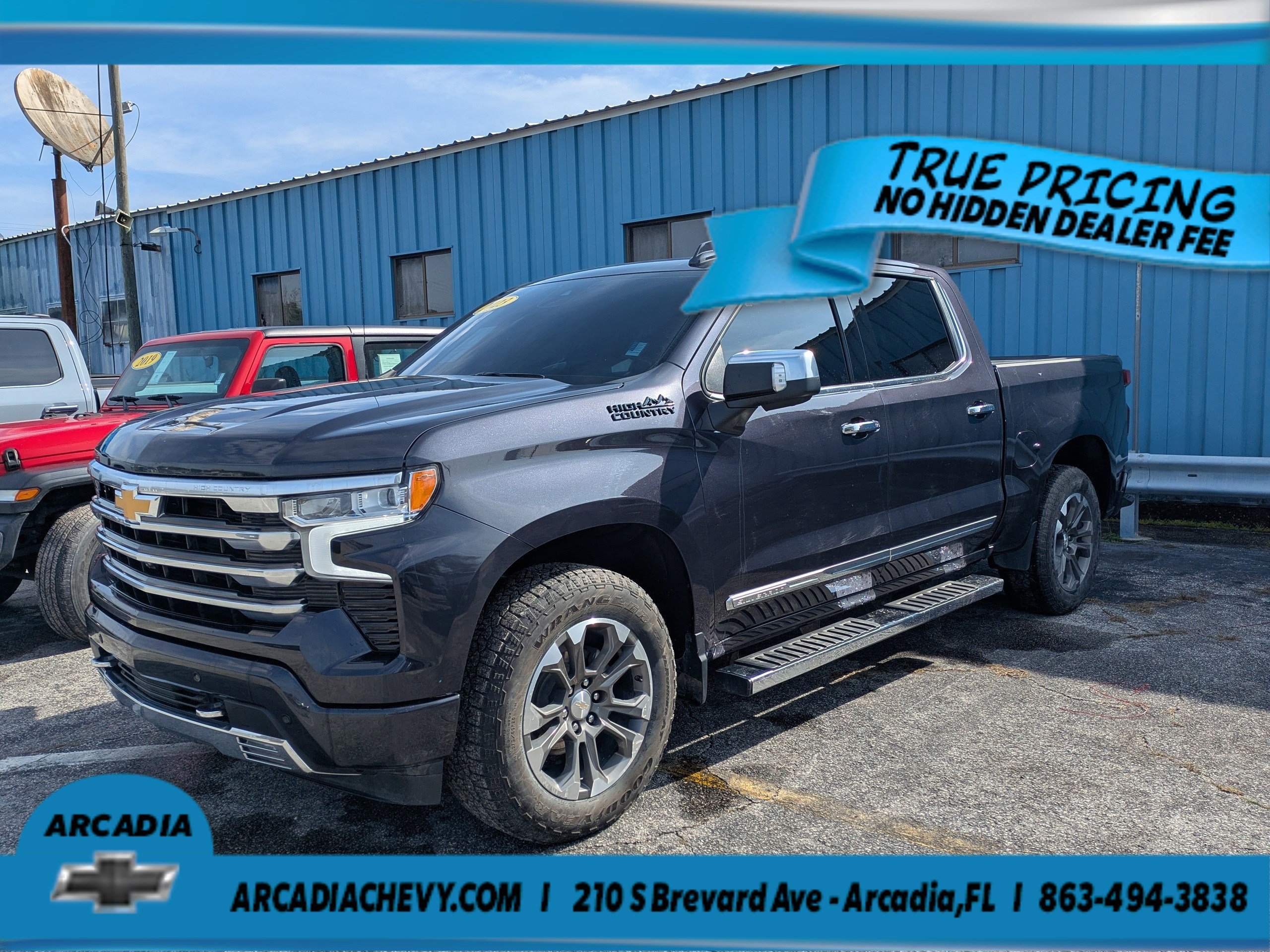 Used 2023 Dark Ash Metallic Chevrolet High Country image 8
