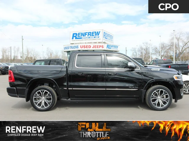 2025 RAM 1500 Tungsten * 540 HP | RamBox | Heated/Vented Massage Seats | Apple CarPlay | Head-Up Display | 3M PPF