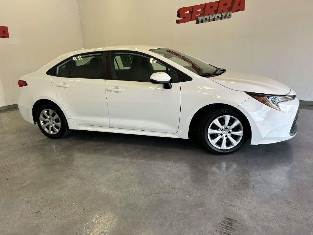 Certified Used 2023 White Toyota LE image 2