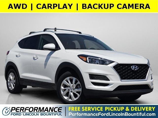Used 2021 White Cream Hyundai  image 1