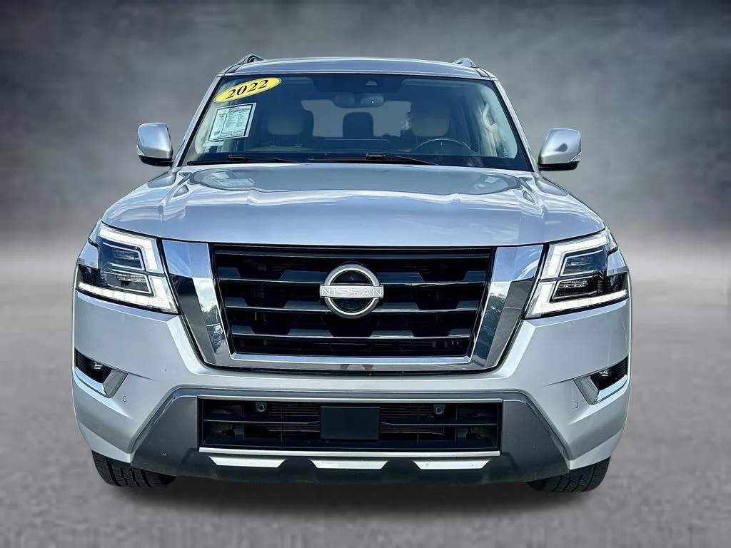 Used 2022 Brilliant Silver Metallic Nissan SV image 2