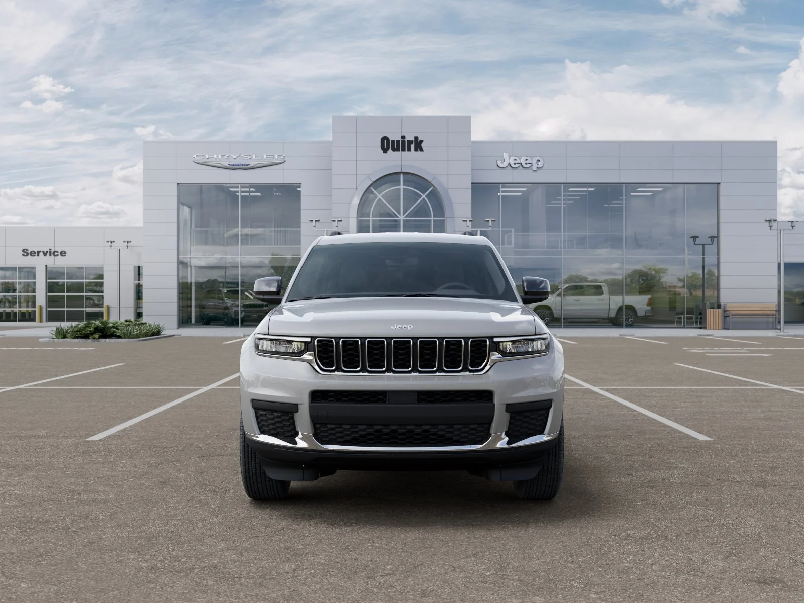 New 2026 Silver Zynith Exterior Paint Jeep Laredo X image 6