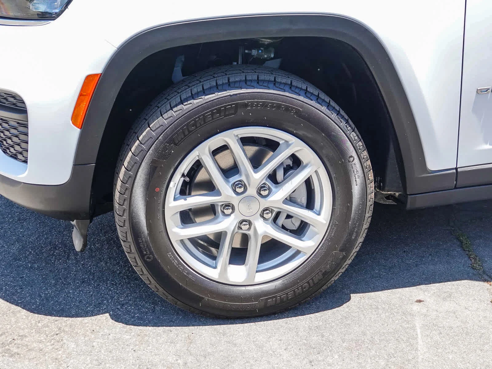 New 2026 Bright White Clearcoat Jeep Laredo image 8