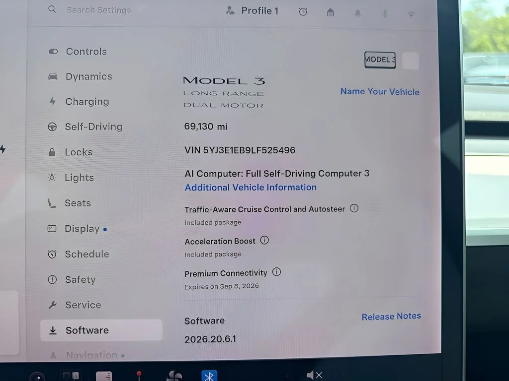 Used 2020 White Tesla Long Range image 17