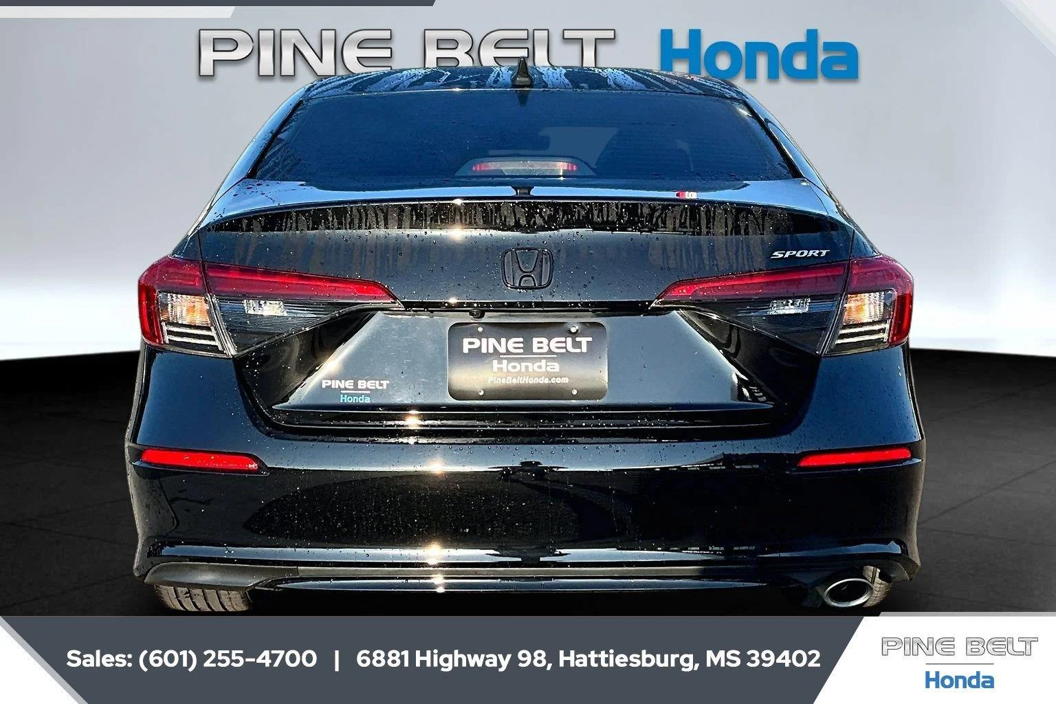 Used 2023 Crystal Black Pearl Honda Sport image 4
