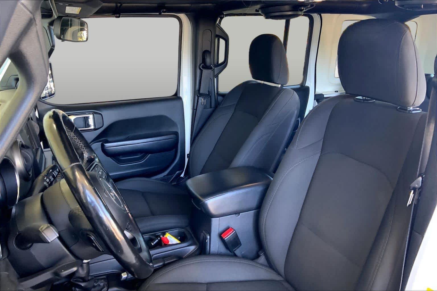 Used 2020 Bright White Clearcoat Jeep Willys Sport image 8