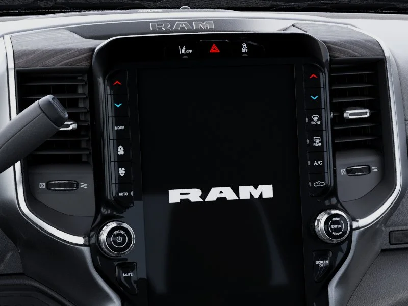 New 2026 Bright White Clear-Coat Exterior Paint RAM Laramie image 44