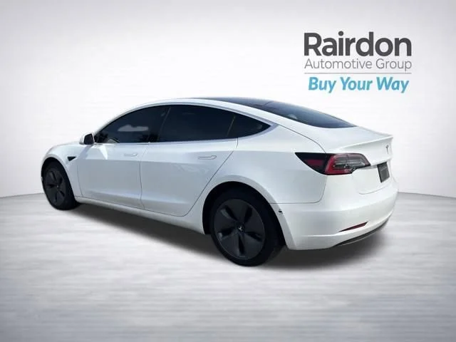 Used 2020 Pearl White Multi-Coat Tesla Standard Range image 5
