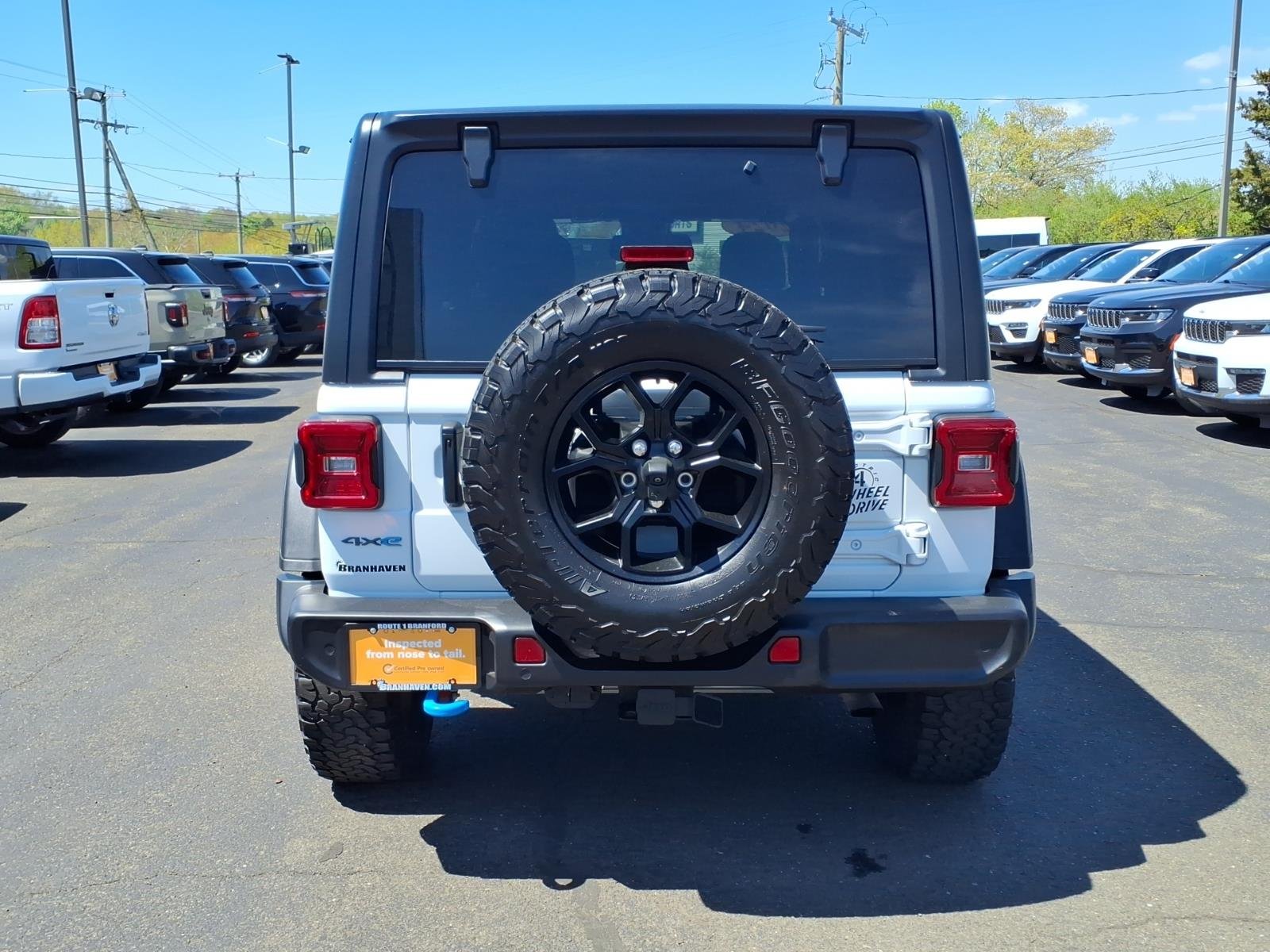 Used 2024 White Jeep Willys 4xe image 6
