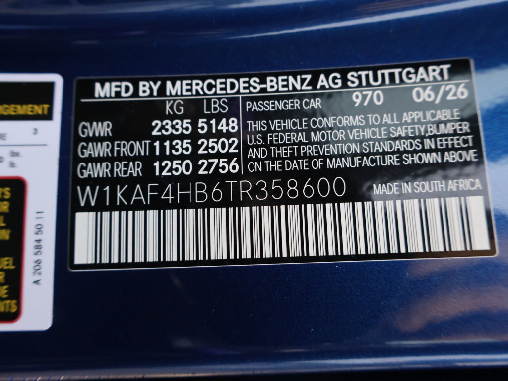 New 2026 Starling Blue Metallic Mercedes-Benz C 300 image 40