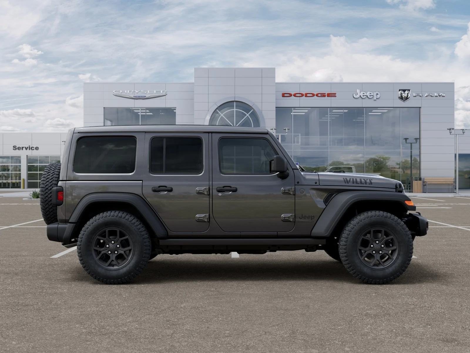 New 2026 Granite Crystal Metallic Clearcoat Jeep Willys image 59