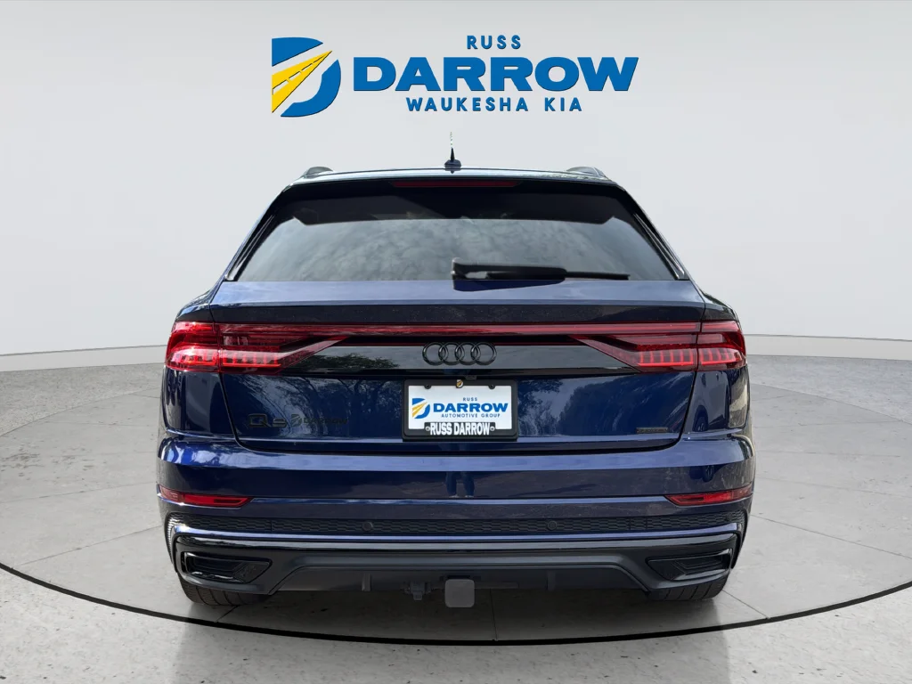 Used 2021 Blue Audi 55 Prestige image 4