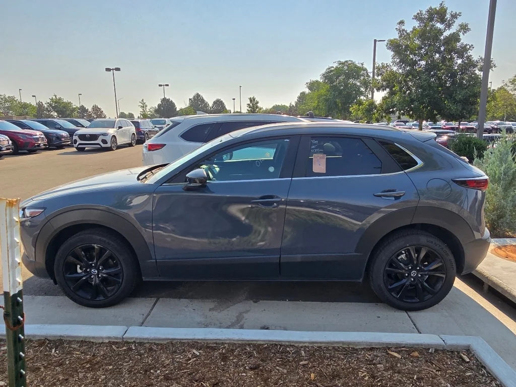 Used 2025 Polymetal Gray Metallic Mazda 2.5 S Carbon Edition image 12