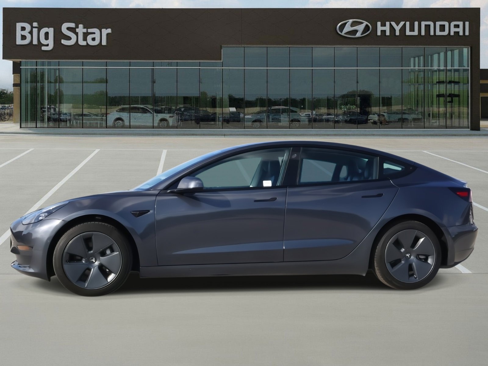 Used 2022 Tesla Model 3 Long Range with VIN 5YJ3E1EB1NF170844 for sale in Friendswood, TX