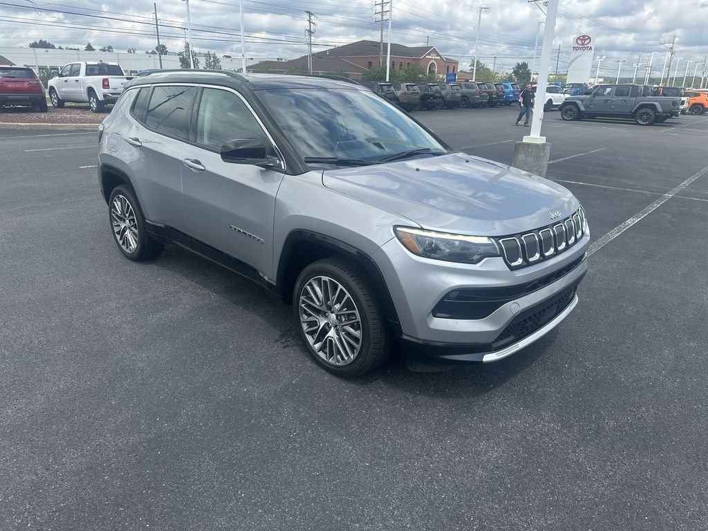 Used 2022 Jeep Compass Limited with VIN 3C4NJDCB7NT126941 for sale in Dubois, PA