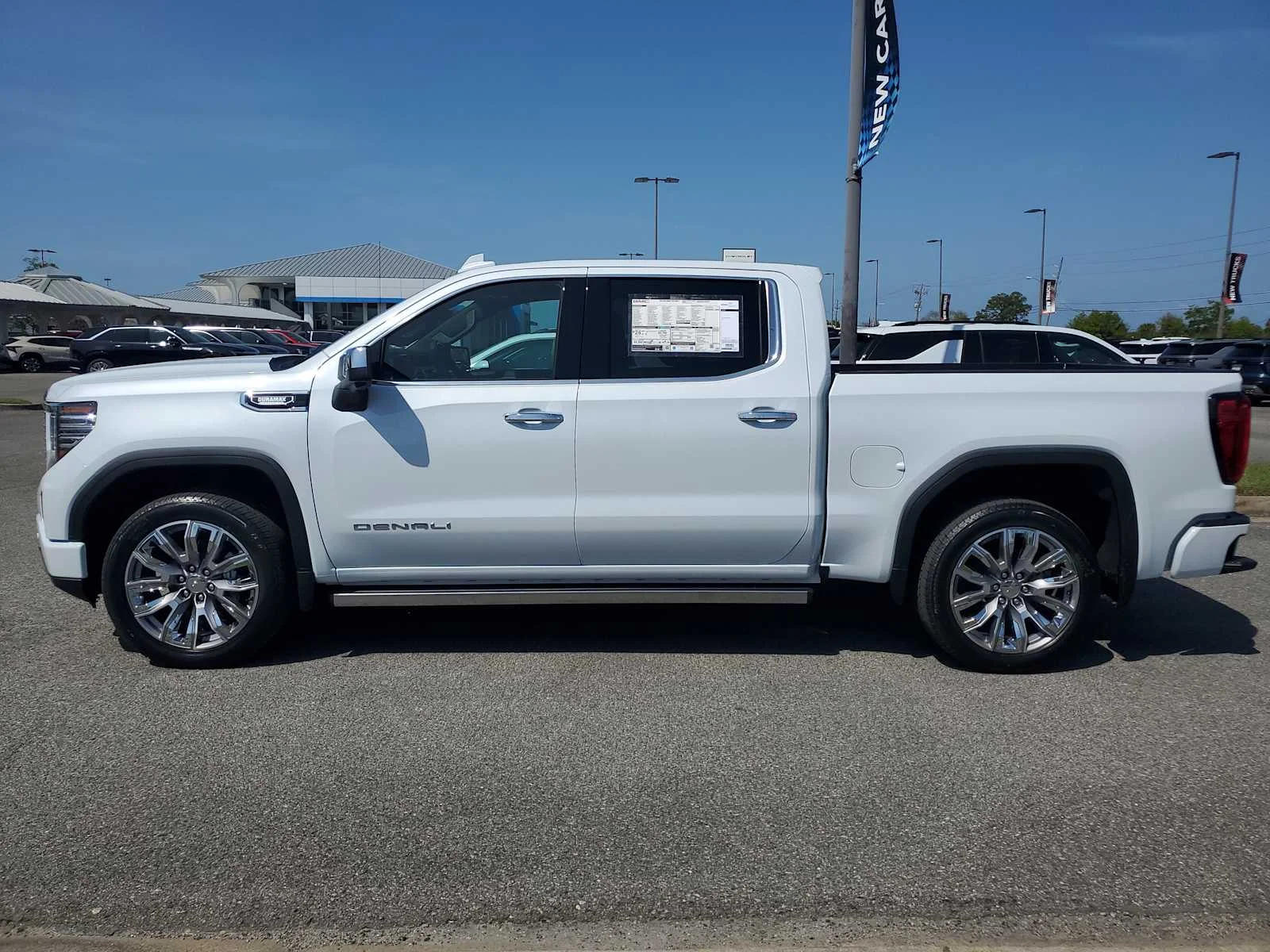 New 2026 Glacier White Tricoat GMC Denali image 2
