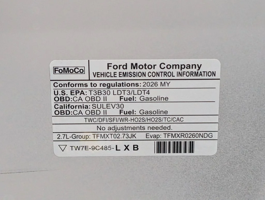 New 2026 Oxford White Ford STX® image 26