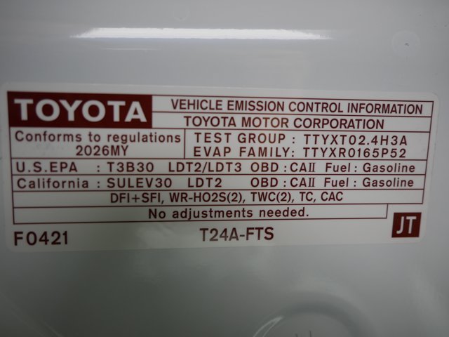 New 2026 Ice Cap Toyota SR5 image 29