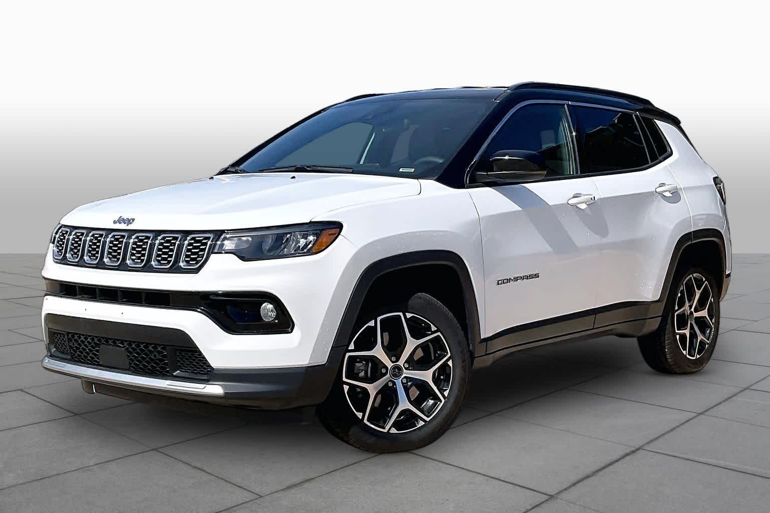 Used 2025 Bright White Clearcoat Jeep Limited image 2