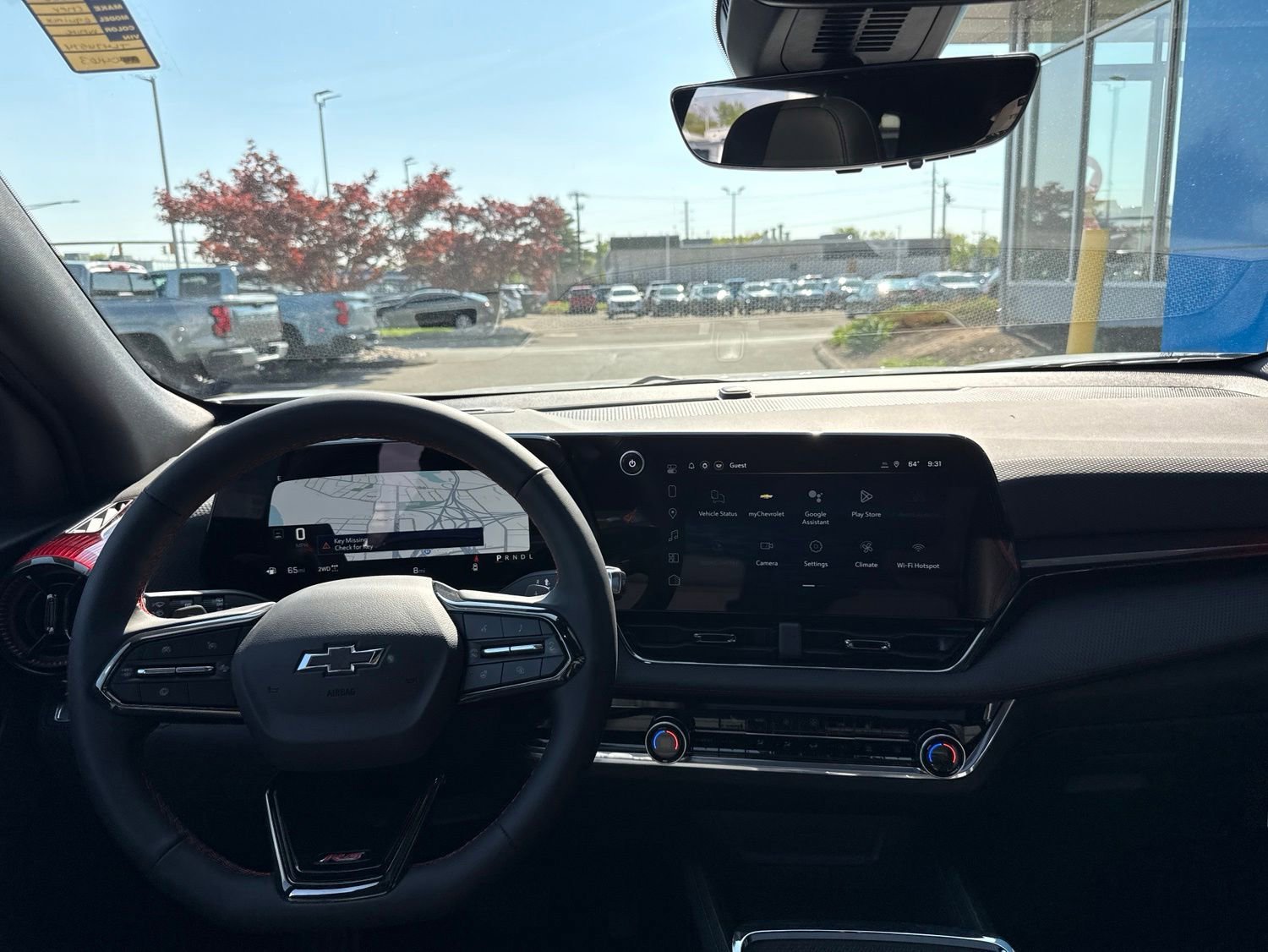 New 2026 Polar White Tricoat Chevrolet RS with Panoramic Sunroof - Safety and Technology Package image 2