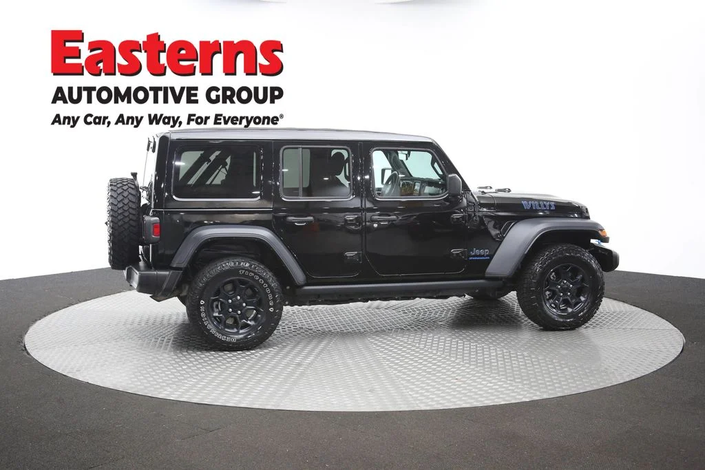 Used 2023 Black Jeep Willys 4xe image 44