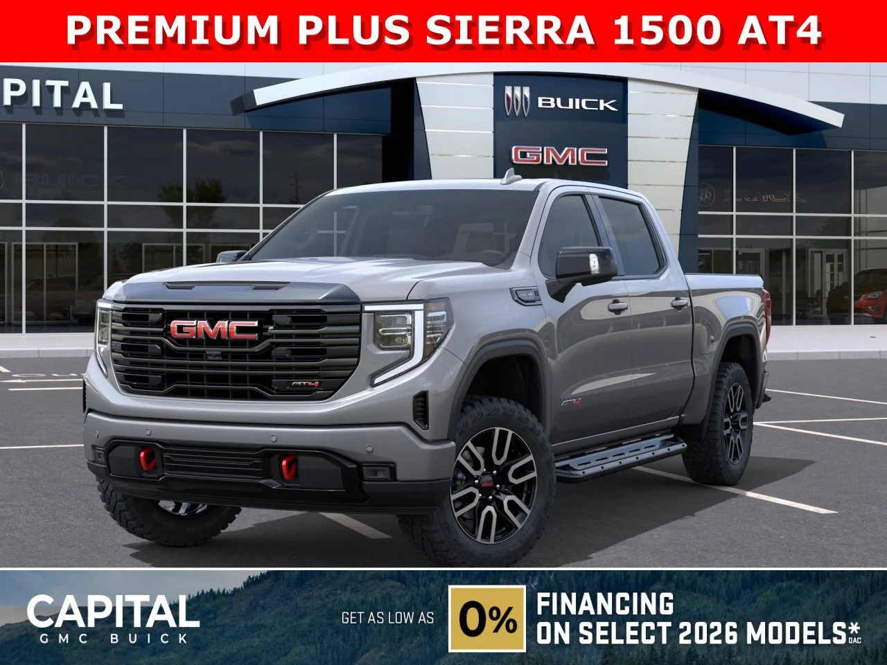 New 2026 STERLING METALLIC GMC AT4 image 1