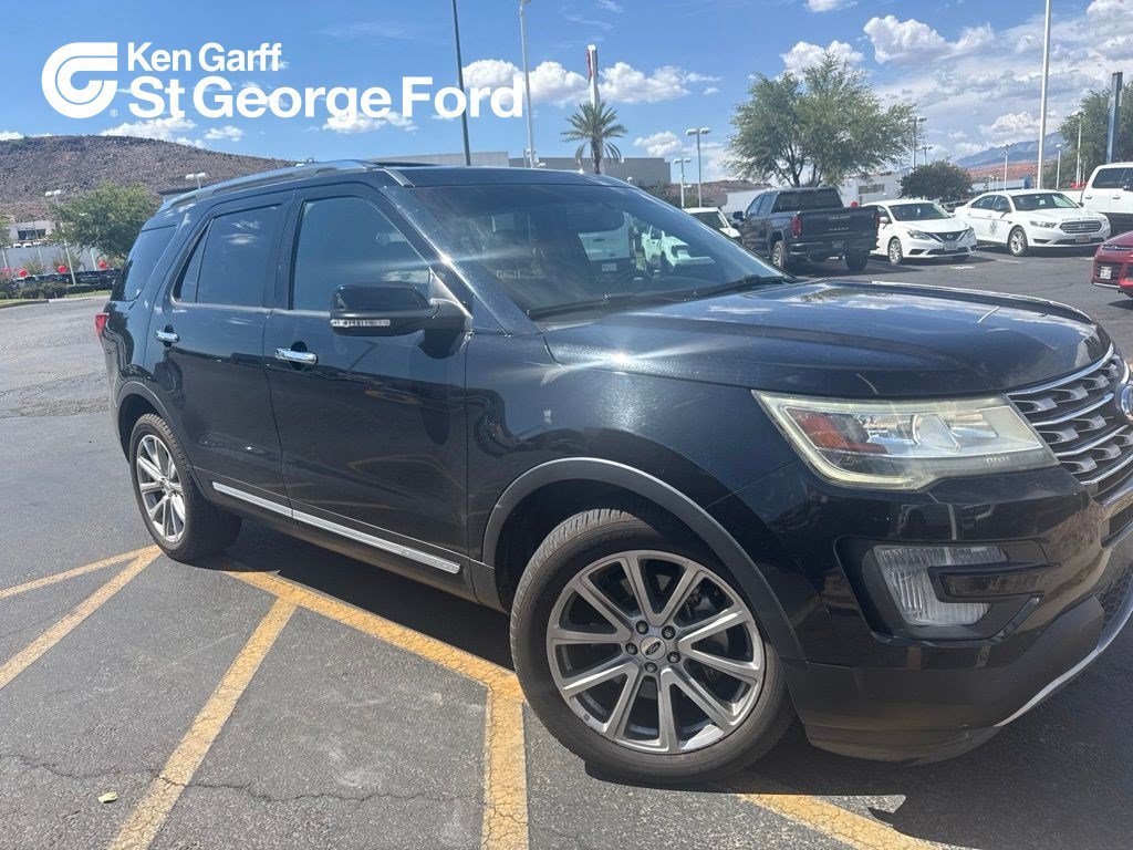 Used 2017 Shadow Black Ford Limited image 1