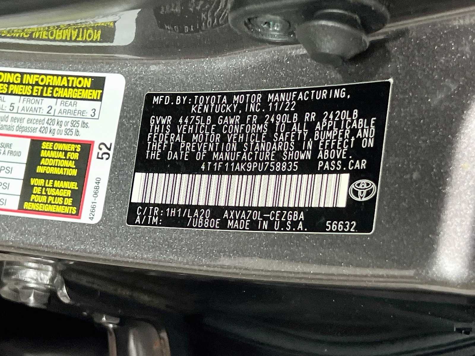 Used 2023 Predawn Gray Mica Toyota XLE image 32