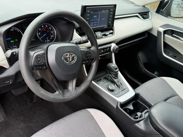 Certified Used 2021 LUNAR ROCK Toyota Hybrid XLE image 10