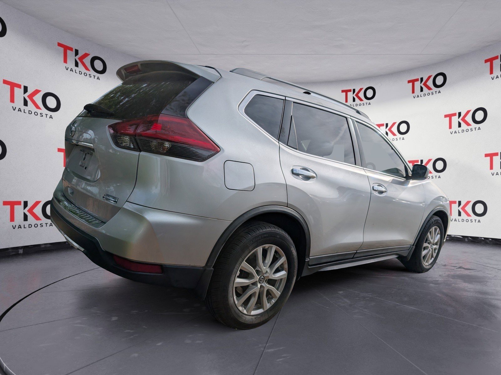 Used 2019 Brilliant Silver Metallic Nissan SV image 2