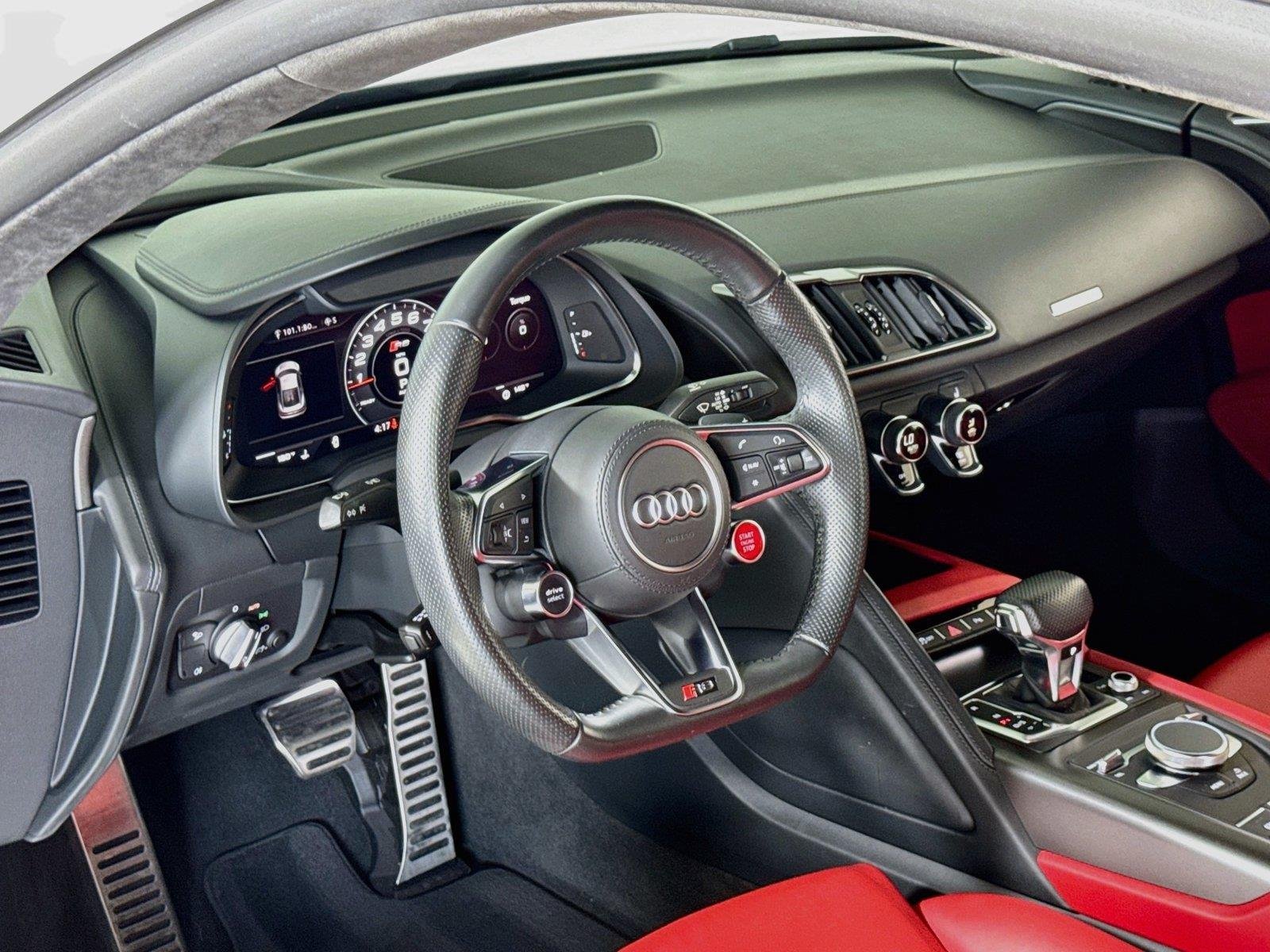 Used 2021 Suzuka Gray Metallic Audi 5.2 V10 | Carbon Ext Pkg | Diamond Stitched Int | Premium Pkg image 15