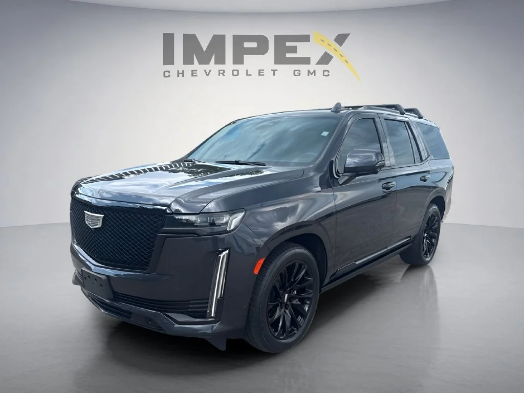 Used 2024 Galactic Gray Metallic Cadillac Sport image 1