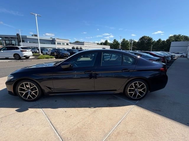 Certified Used 2023 Black BMW 540i xDrive image 2
