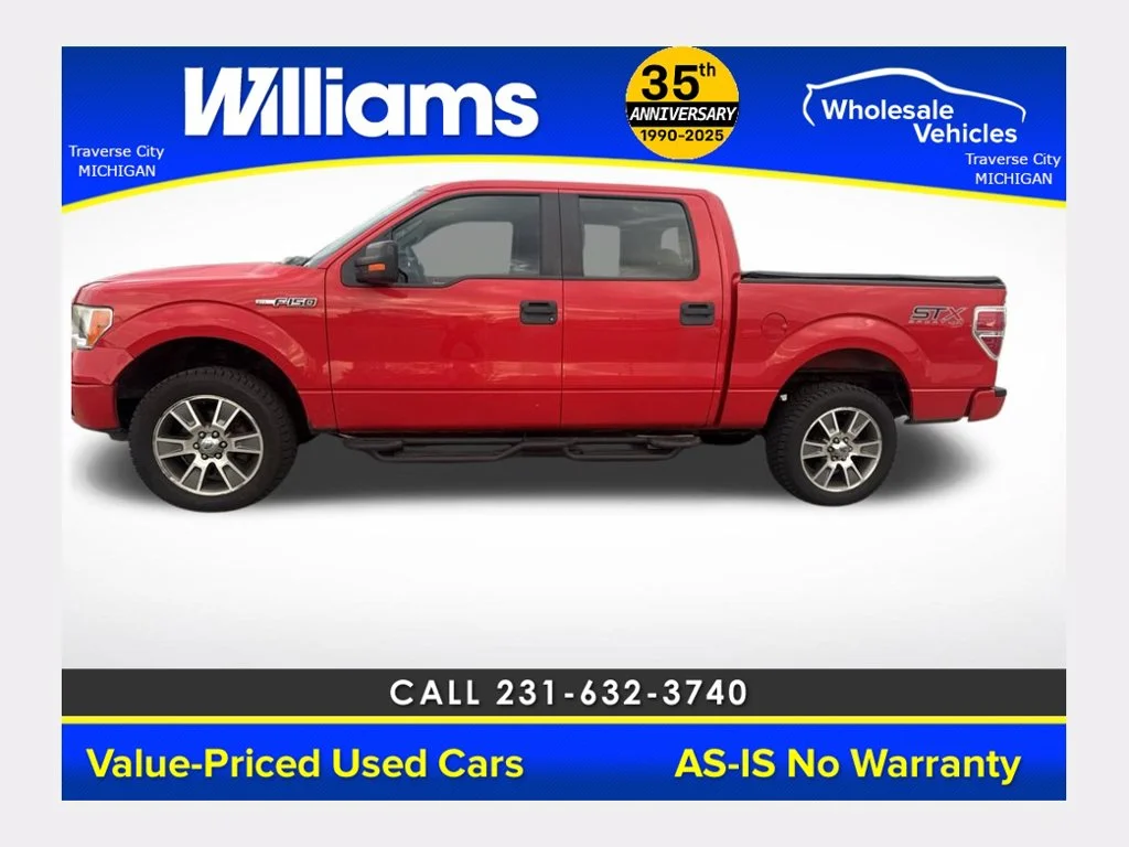 Used 2014 Race Red Ford STX image 1