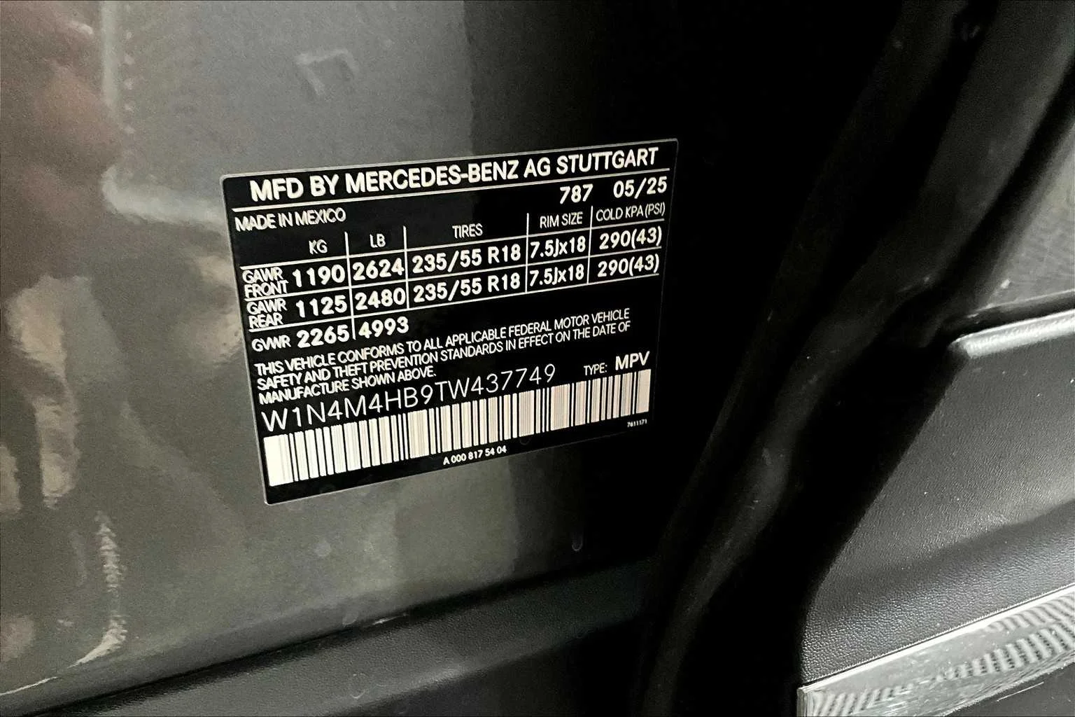 New 2026 787/Mountain Gr Mercedes-Benz GLB 250 image 13