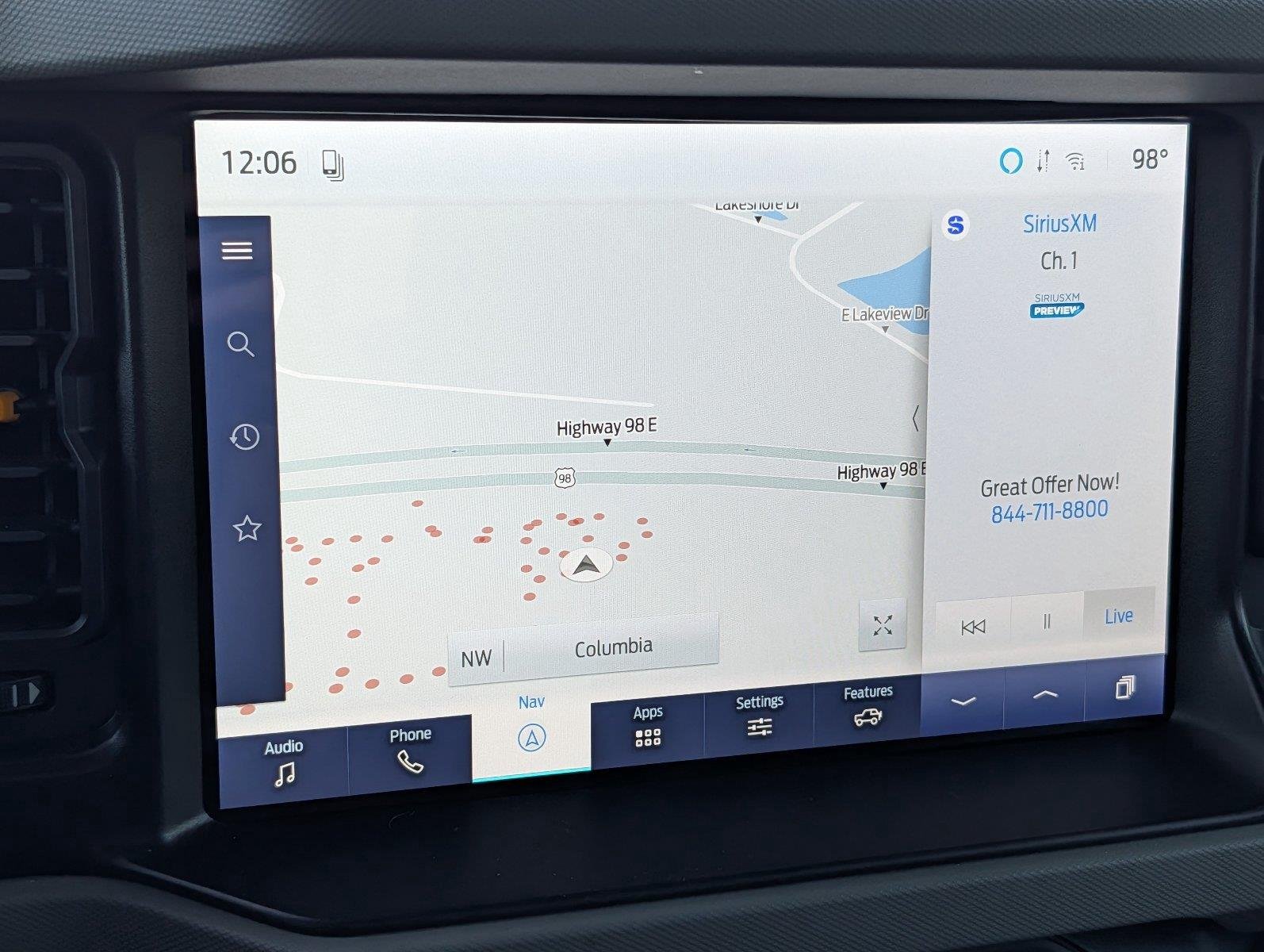 Used 2021 Oxford White Ford Badlands Advanced image 15