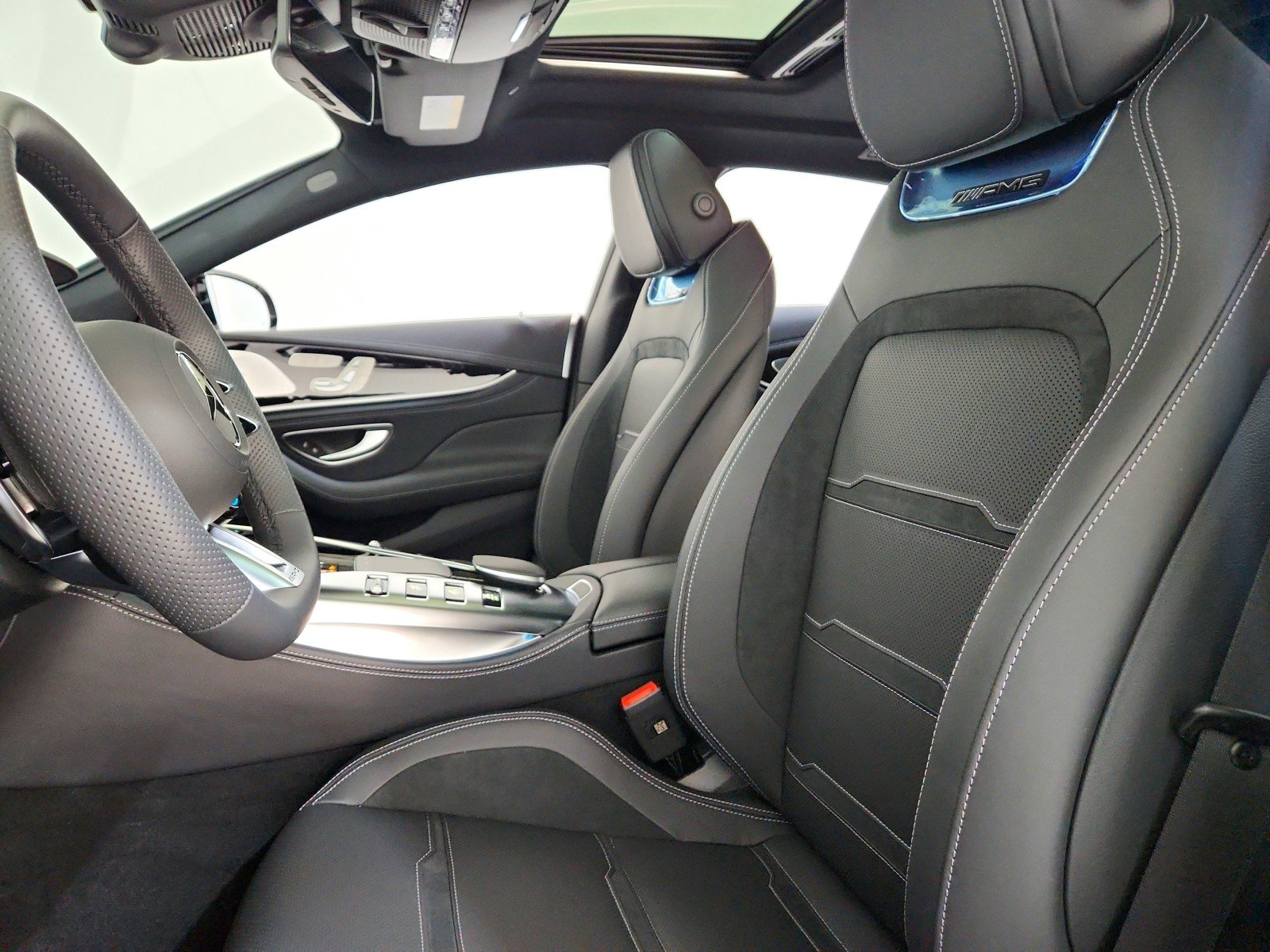 New 2026 Obsidian Black Metallic Mercedes-Benz AMG® GT 43 4-Door Coupe image 12