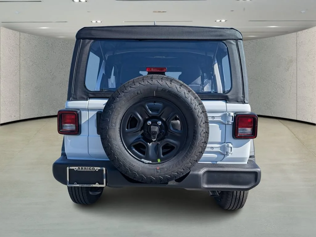 New 2026 Bright White Clear-Coat Exterior Paint Jeep Sport image 6